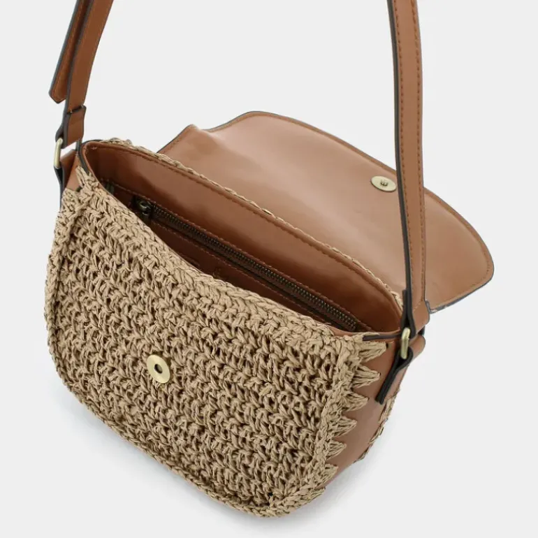JADE QUINCY- TRACOLLE TAN BROWN PL031523