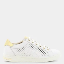 JAYSEN B- SNEAKERS WHITE/GOLD D151BB085CFC0232