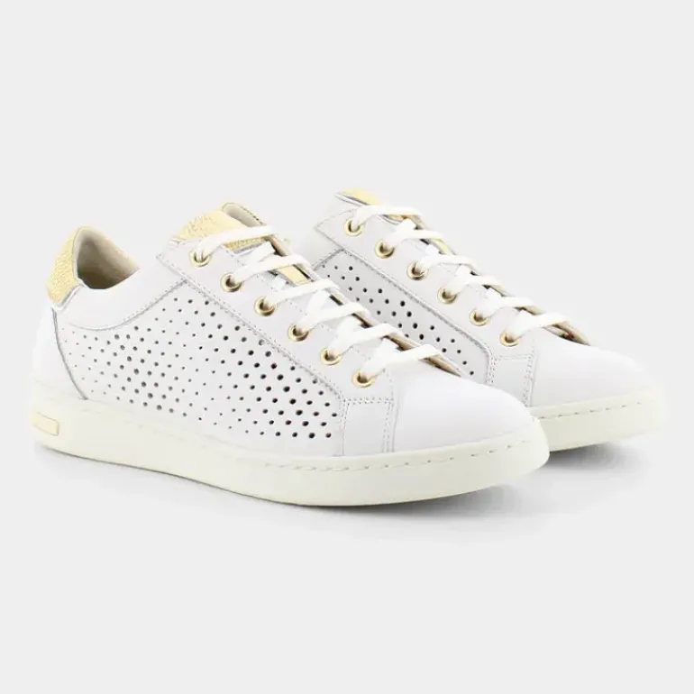 JAYSEN B- SNEAKERS WHITE/GOLD D151BB085CFC0232