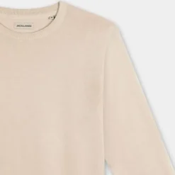 JJEBASIC KNIT CREW NECK- MAGLIE E FELPE MOONBEAM 12137190