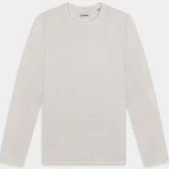 JJELINEN KNIT CREW NECK SN- MAGLIE E FELPE CLOUD DANCER 12248788