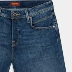 JJIRICK JJFOX SHORTS- PANTALONI Blue Denim 12250489