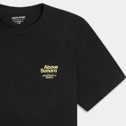 JORCASABLANCA BACK TEE SS CREW NECK- T-SHIRT NERO 12252956