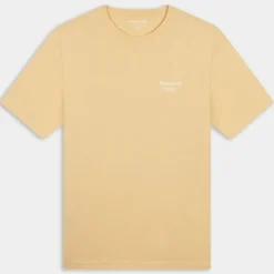 JORCASABLANCA BACK TEE SS CREW NECK- T-SHIRT ITALIAN STRAW 12252956