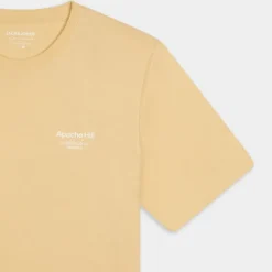 JORCASABLANCA BACK TEE SS CREW NECK- T-SHIRT ITALIAN STRAW 12252956
