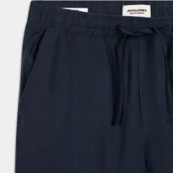 JPSTACE JJBREEZE LINEN BLEND- PANTALONI NAVY BLAZER 12229699