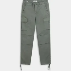 JPSTACE JJTUCKER CARGO AMA- PANTALONI AGAVE GREEN 12216664