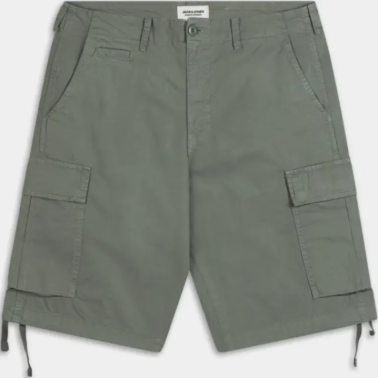 JPSTCOLE JJTUCKER CARGO- PANTALONI Agave Green 12253122