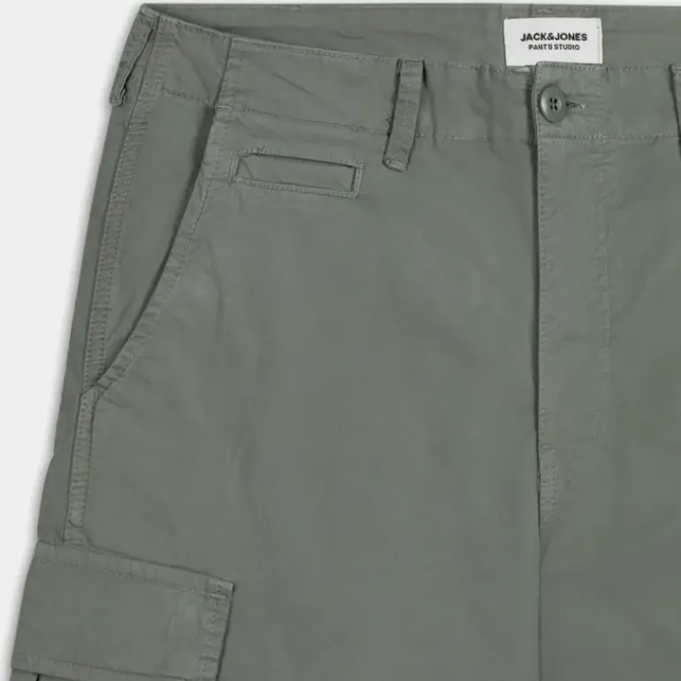 JPSTCOLE JJTUCKER CARGO- PANTALONI Agave Green 12253122