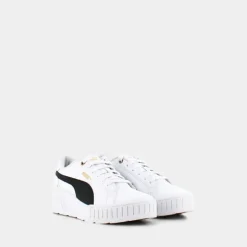 KARMEN WEDGE- SPORTIVE White/Black/Gold 390985