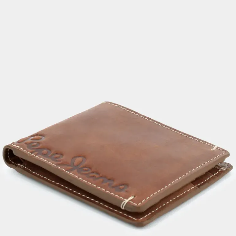 KEANU WALLET- PICCOLA PELLETTERIA TOBACCO BROWN PM070383