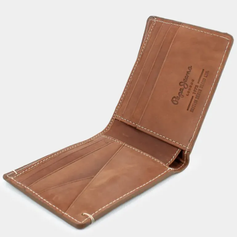 KEANU WALLET- PICCOLA PELLETTERIA TOBACCO BROWN PM070383