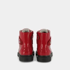 KENTON STELLA- SCARPONCINI E STIVALETTI ROSSO VERNICE LKHG2330