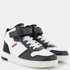 KICK MID- SNEAKERS WHITE CASTELROCK BLACK VIRV0092S
