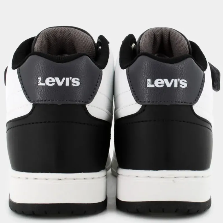 KICK MID- SNEAKERS WHITE CASTELROCK BLACK VIRV0092S