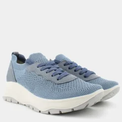 KIM- SNEAKERS BLU FOG SILVER/GRIGIO IM-E25D-08