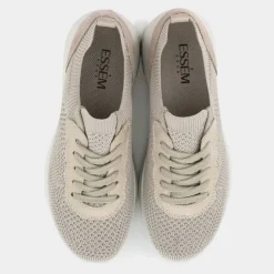 KIM- SNEAKERS CREAM/PLATINO IM-E25D-08