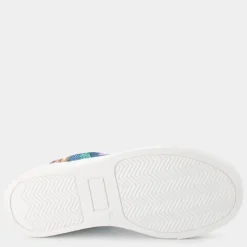 KRUG- SNEAKERS BIANCO PAILETTES MULTICOLOR AG16025