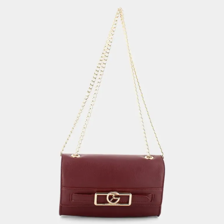 LADY- TRACOLLE DARK RED 8402