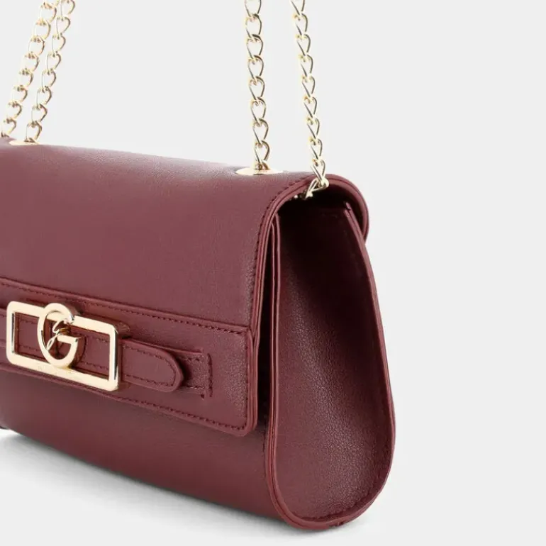 LADY- TRACOLLE DARK RED 8402