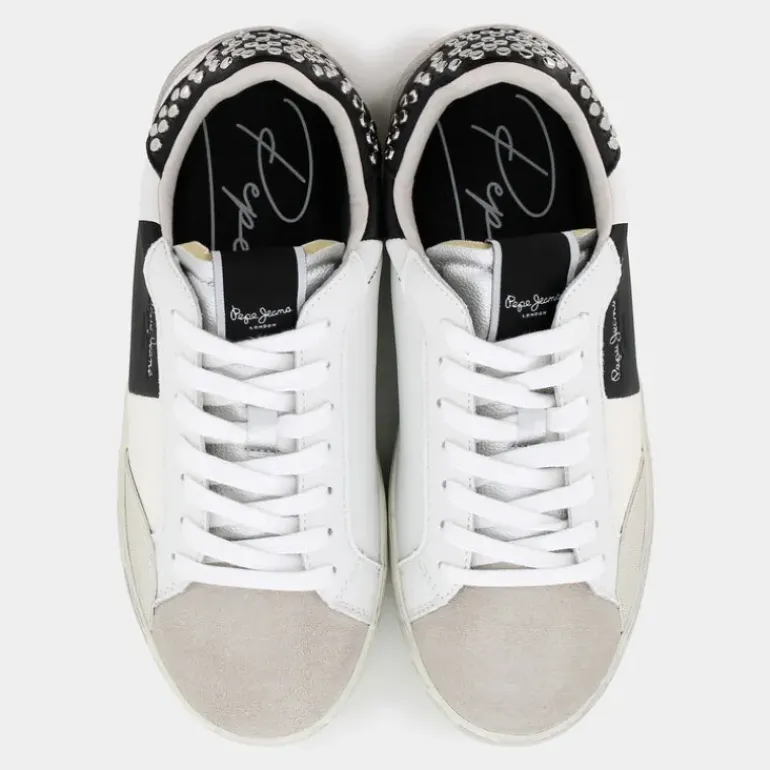 LANE GLAM- SNEAKERS WHITE PLS31568