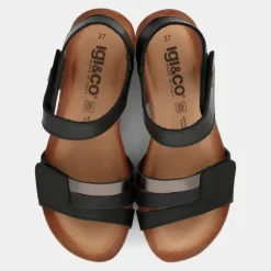 LAURITA- SANDALI NERO/ANTRACITE 7699500