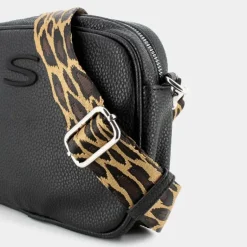 LEOPARD- TRACOLLE NERO JI-I24-17