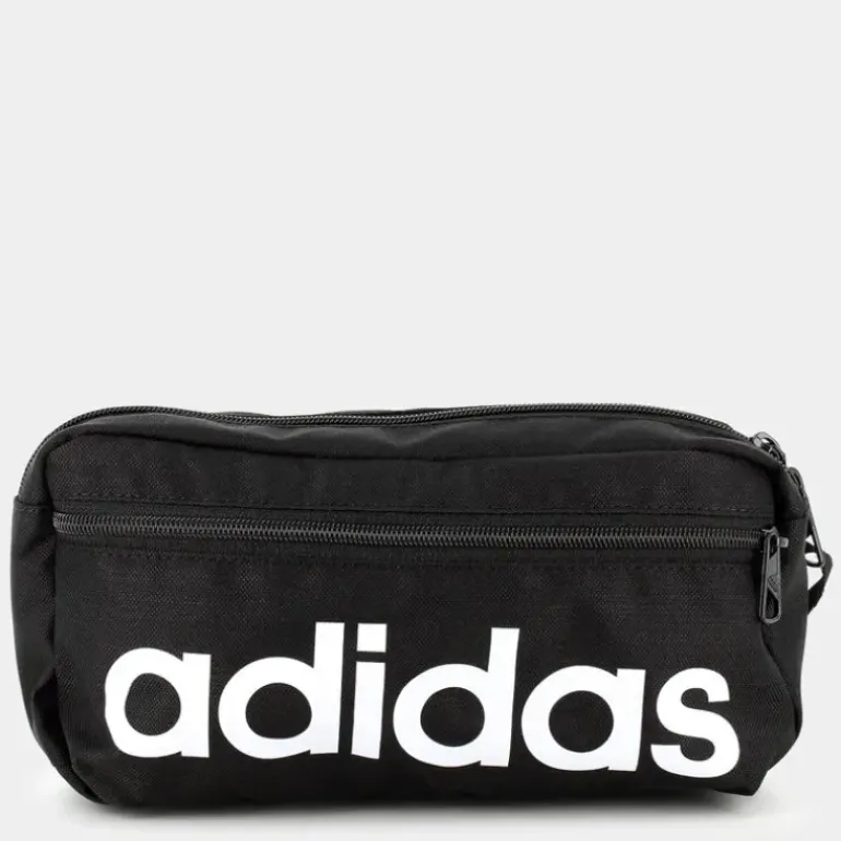 LINEAR BUM BAG- ACCESSORI SPORT black/white HT4739