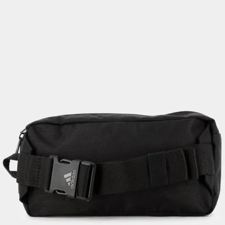 LINEAR BUM BAG- ACCESSORI SPORT black/white HT4739