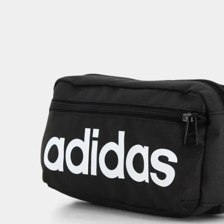 LINEAR BUM BAG- ACCESSORI SPORT black/white HT4739