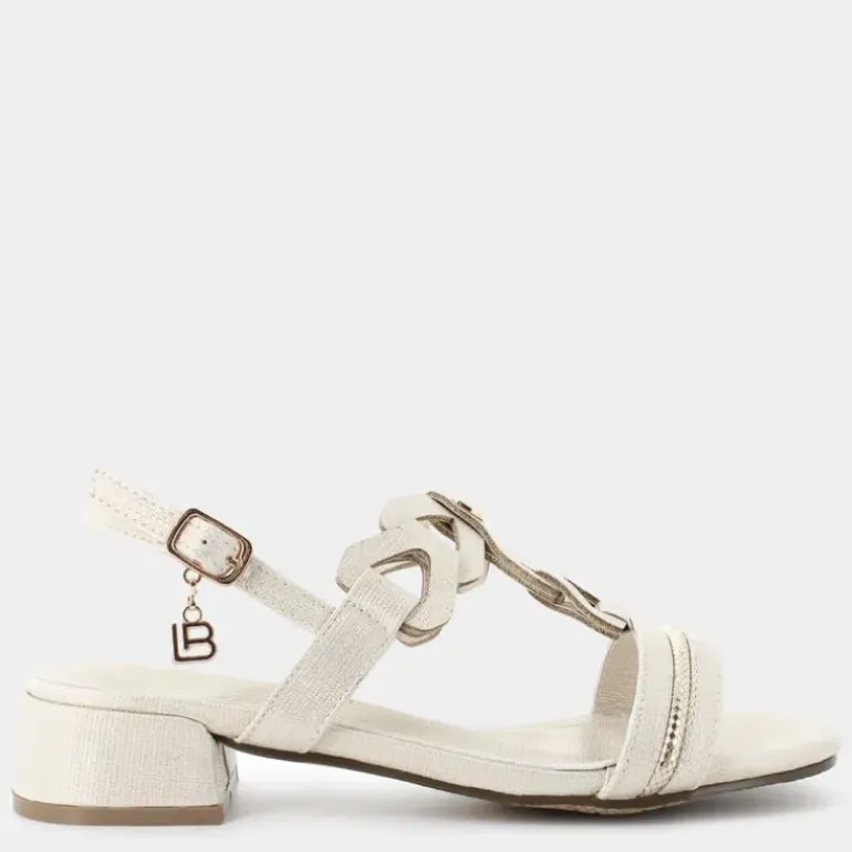 LINEN- SANDALI BEIGE 8507