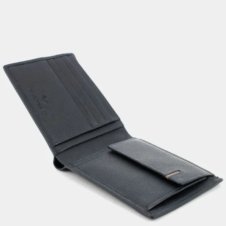 LIVERPO- PICCOLA PELLETTERIA BLU NAVY 411042