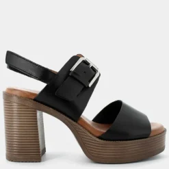 LOLLY- SANDALI NERO WR-E24D-13