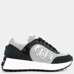 LOLO- SNEAKERS BLACK/SILVER BA5001PX601S3428