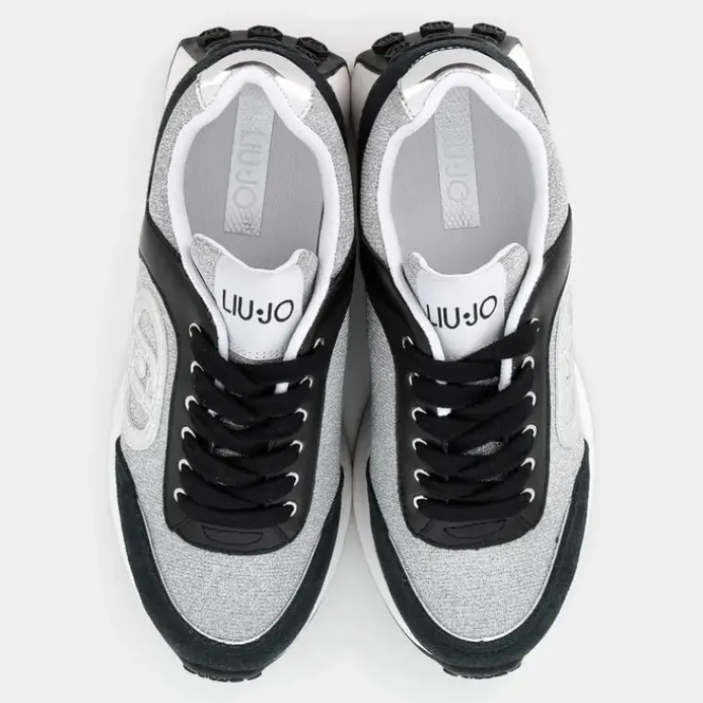 LOLO- SNEAKERS BLACK/SILVER BA5001PX601S3428