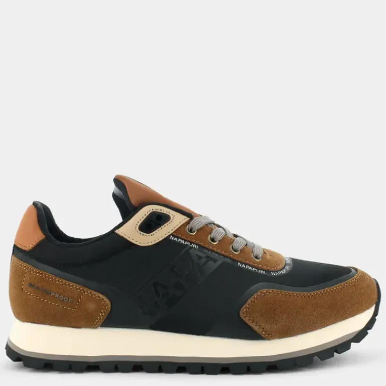 LOTUS- SNEAKERS BLACK/BROWN NP0A4HVL