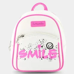LOUISIA- ZAINI E ACCESSORI BIANCO/ROSA EN-I23-206