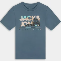 LUKE TEE SS CREW NECK- T-SHIRT BLU 12259476