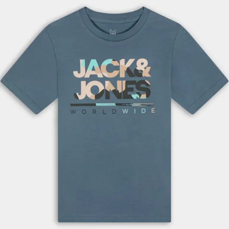 LUKE TEE SS CREW NECK- T-SHIRT BLU 12259476