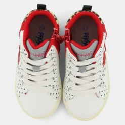 LUX- PRIMI PASSI BIANCO ROSSO LEOPARDATO 4950211