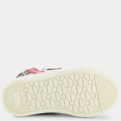 LUX- PRIMI PASSI BIANCO ROSSO LEOPARDATO 4950211