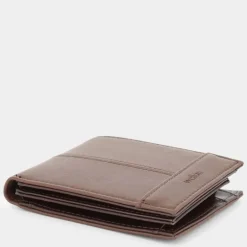 MARRON- PICCOLA PELLETTERIA CUOIO EN-E24-200