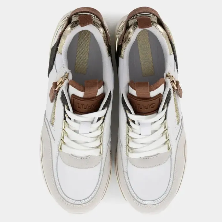 MAXI WONDER 72- SNEAKERS OFF WHITE-BROWN BA4057PX454S3179