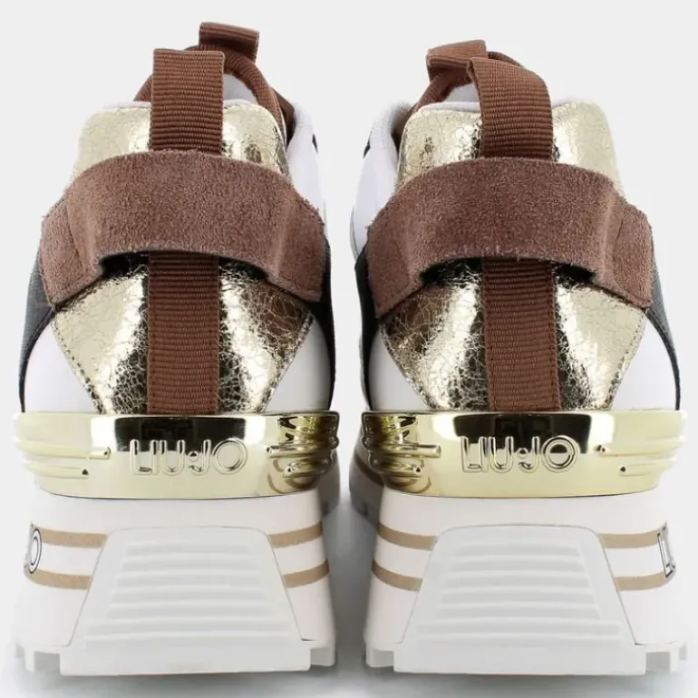 MAXI WONDER 72- SNEAKERS OFF WHITE-BROWN BA4057PX454S3179