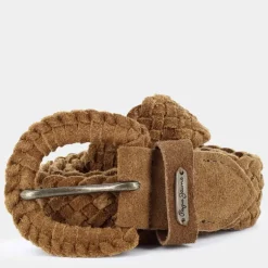 MEGAN BELT- CINTURE TAN BROWN PL020846