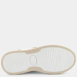 METALLIC- SNEAKERS BIANCO ORO CELIA 14