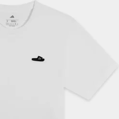 M L SLIDE TEE- T-SHIRT White JJ4002
