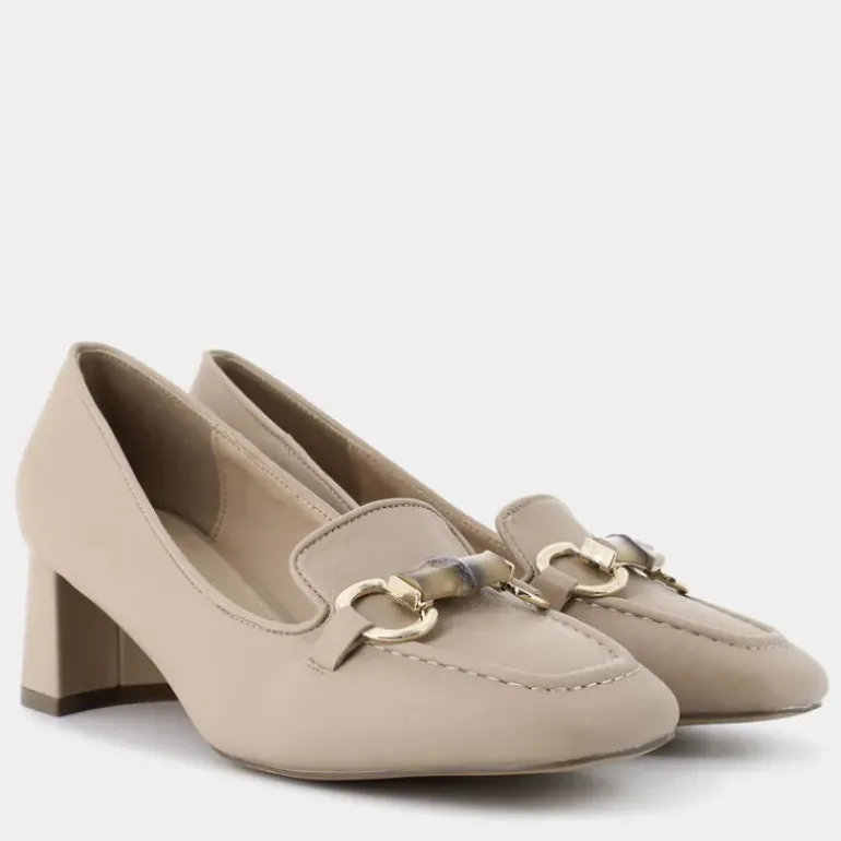 MOCASSINI BEIGE RE-E25D-11