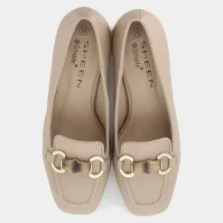 MOCASSINI BEIGE RE-E25D-11