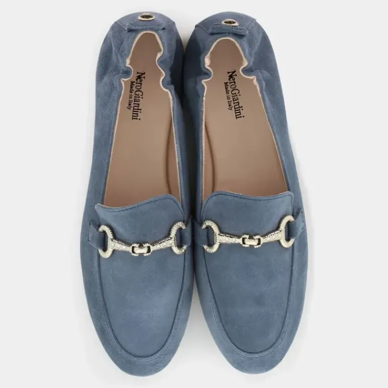 MOCASSINI BLU E512620D